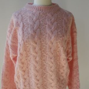 Pink Knitted Sweater